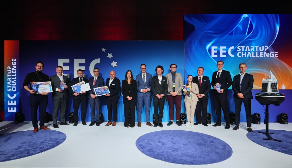Laureaci EEC Startup Challenge 2026 podczas gali